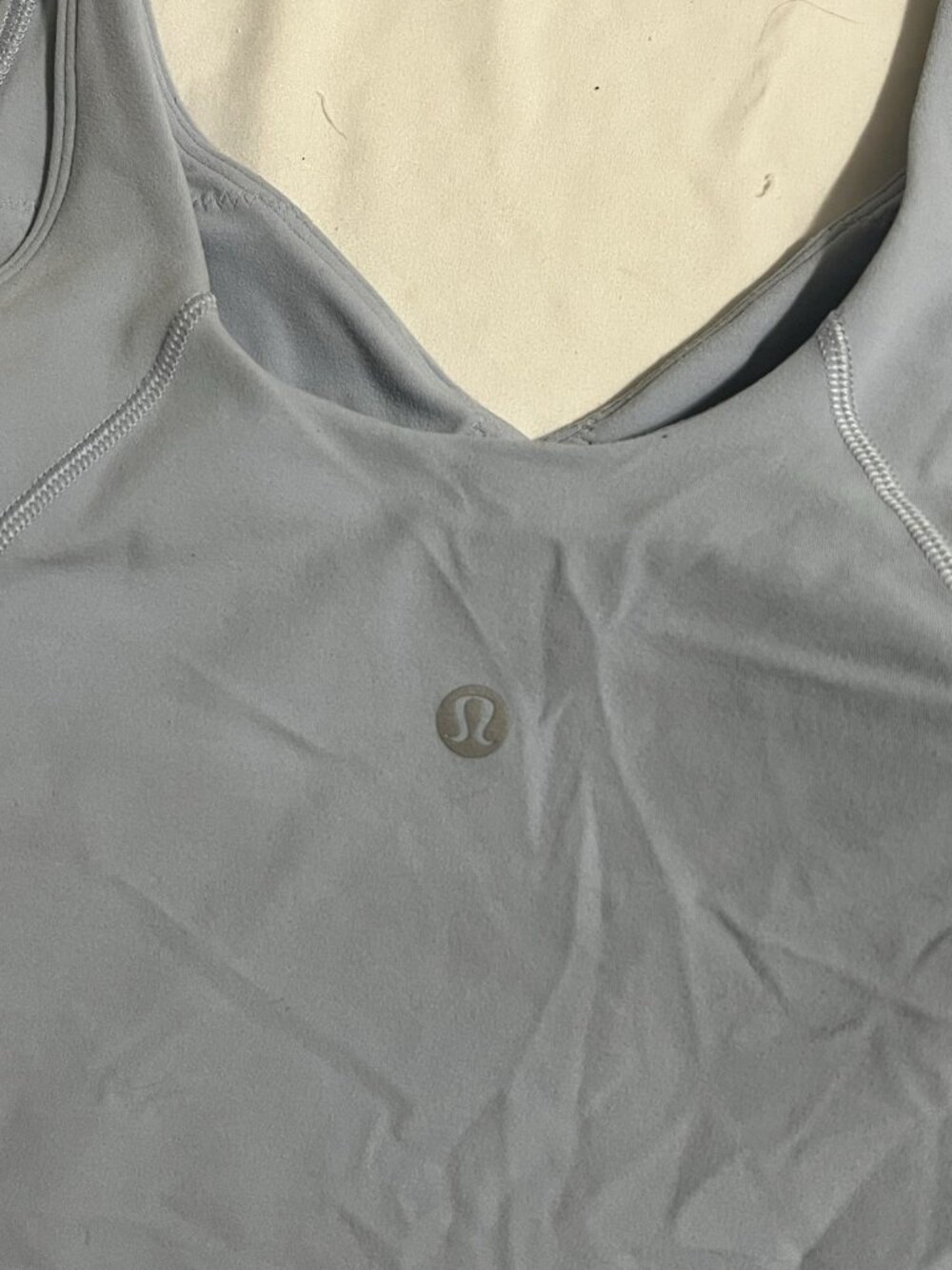Lululemon Light Blue Align Tank Cropped Size 8 - Picture 7 of 10